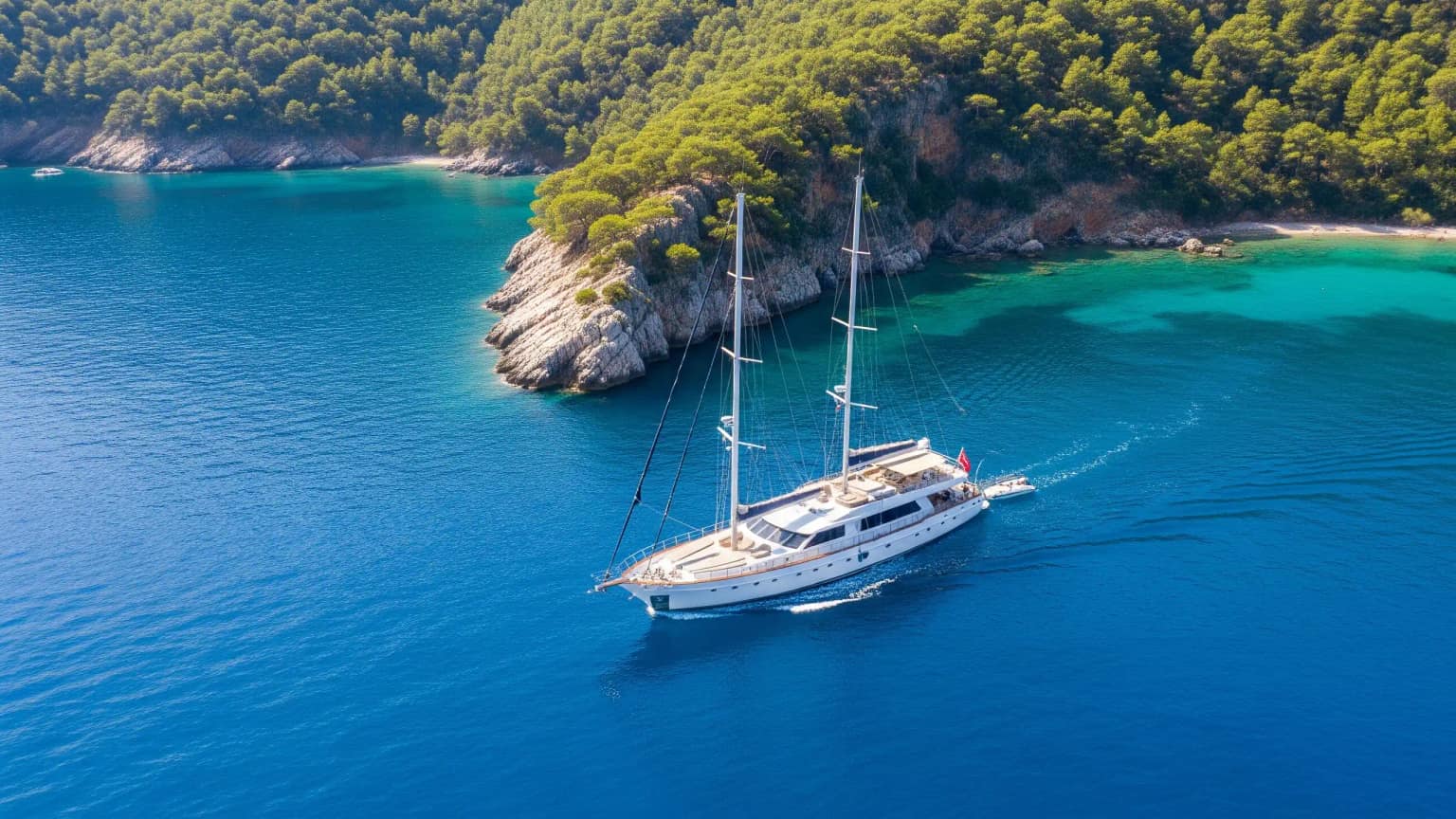 Göcek Yachting - Mavi Yolculuk Deneyimi için yat kiralama hizmeti