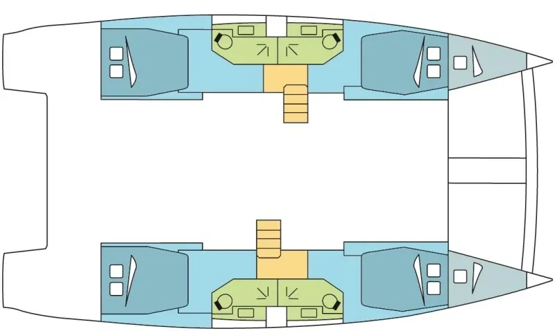 Par Avion: Комфорт и стиль на катамаране - Fotoğraf 2