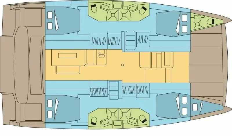 La Brise: Spacious Catamaran with Flybridge & Oven - Fotoğraf 2