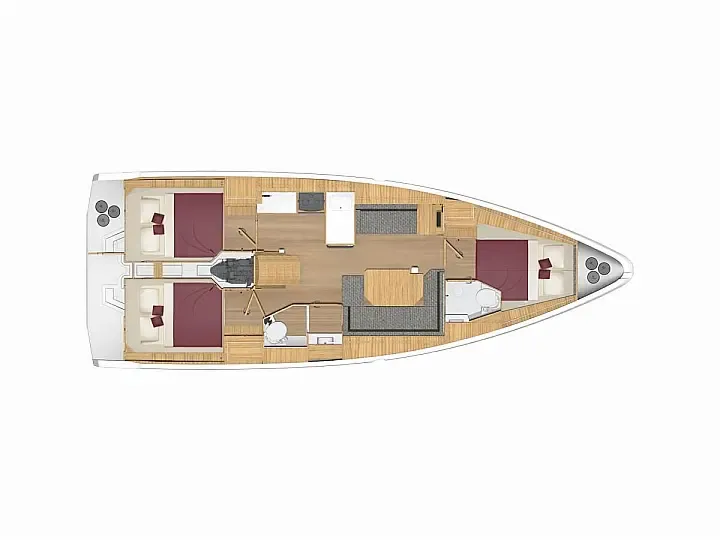 Coconut C38: Cozy 3-Cabin Sailing Escape - Fotoğraf 2