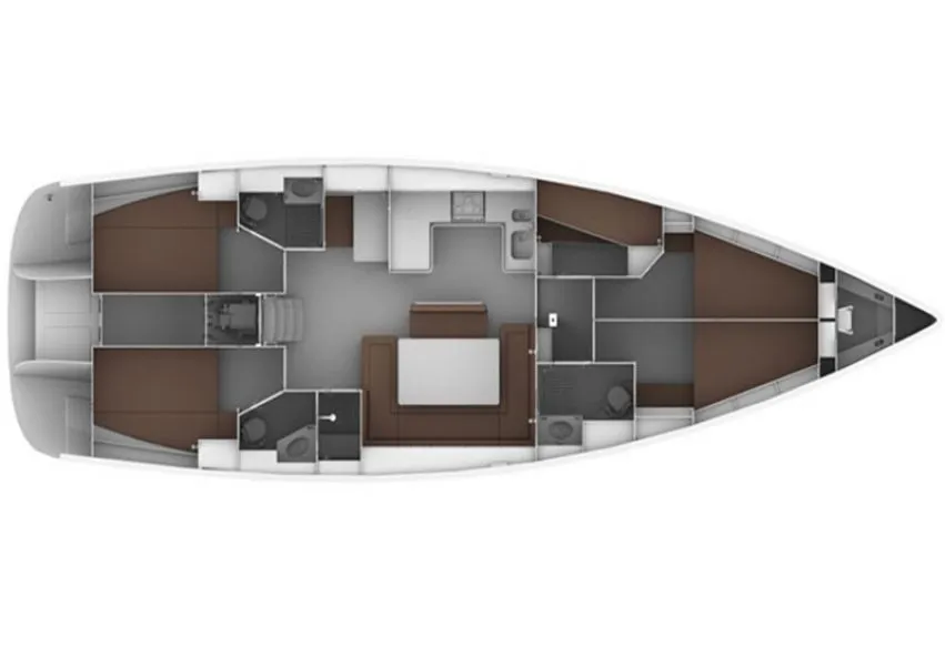 Mina Cruiser 50: Komfort & Stil auf See - Fotoğraf 2