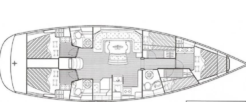Saturday Bavaria Cruiser 50: Konforlu ve Geniş Yelken Keyfi - Fotoğraf 2