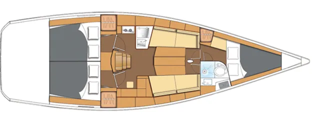 Imagine: Cozy 3-Cabin Sailing Yacht in Marmaris - Fotoğraf 2