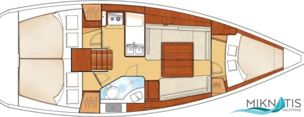 Cakil: Stylish 3-Cabin Sailing Yacht in Marmaris - Fotoğraf 2