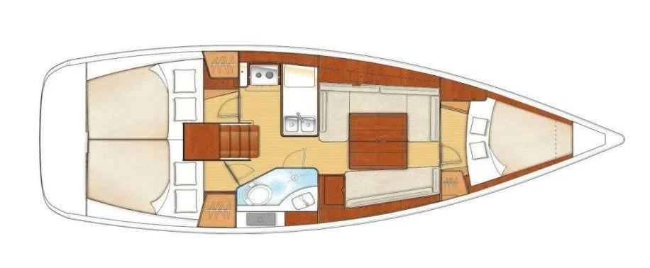 Smyrna Oceanis 34: Modern Sailing Comfort - Fotoğraf 2