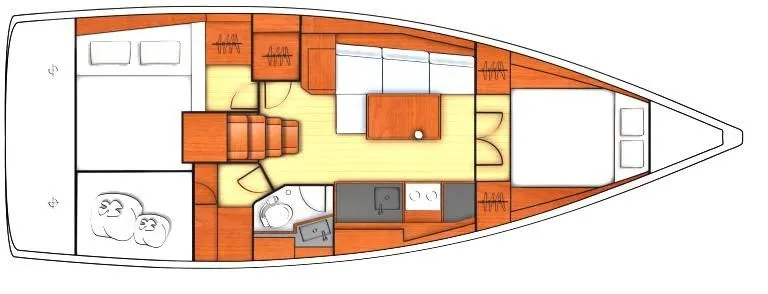 Serafina: Konforlu 2023 Yenilenmiş Yelken Keyfi - Fotoğraf 2