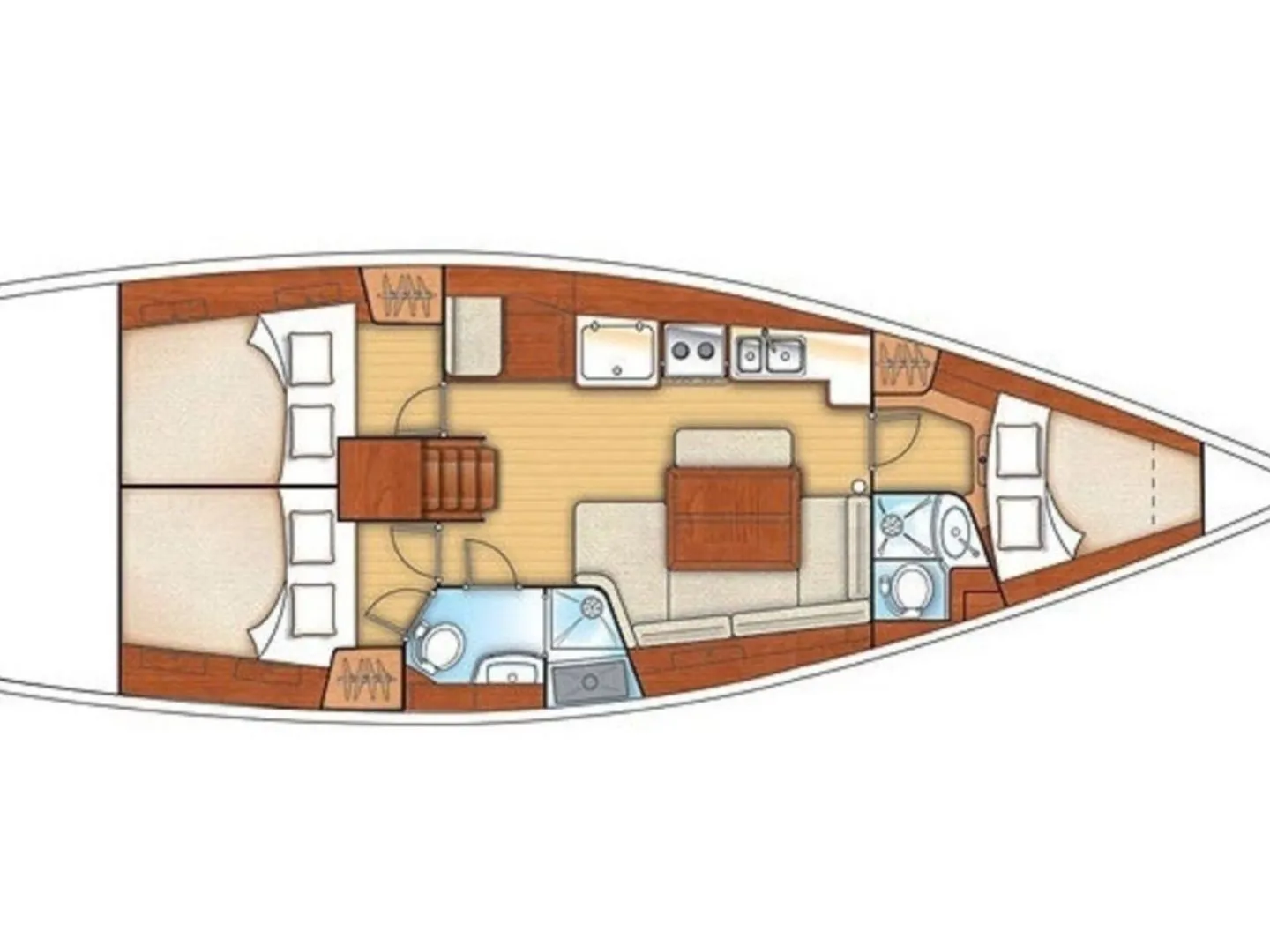 Adrena Oceanis 40: Konforlu ve Enerjik Yelken Keyfi - Fotoğraf 2