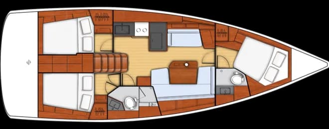 Sail Orion: Konforlu 3 Kabin, Buz Yapıcı ve Fırınlı Yelken Keyfi - Fotoğraf 2