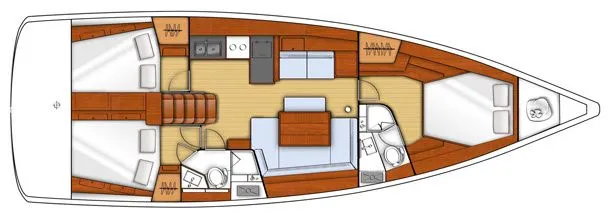 Storm Dancer 1: Spacious 3-Cabin Sailing Escape - Fotoğraf 2