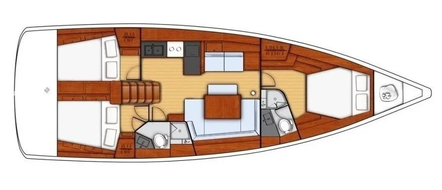 Tonic Oceanis 45: Comfort & Adventure in Marmaris - Fotoğraf 2