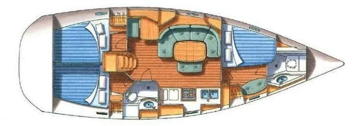 Selina: Stylish 3-Cabin Sailing Comfort - Fotoğraf 2