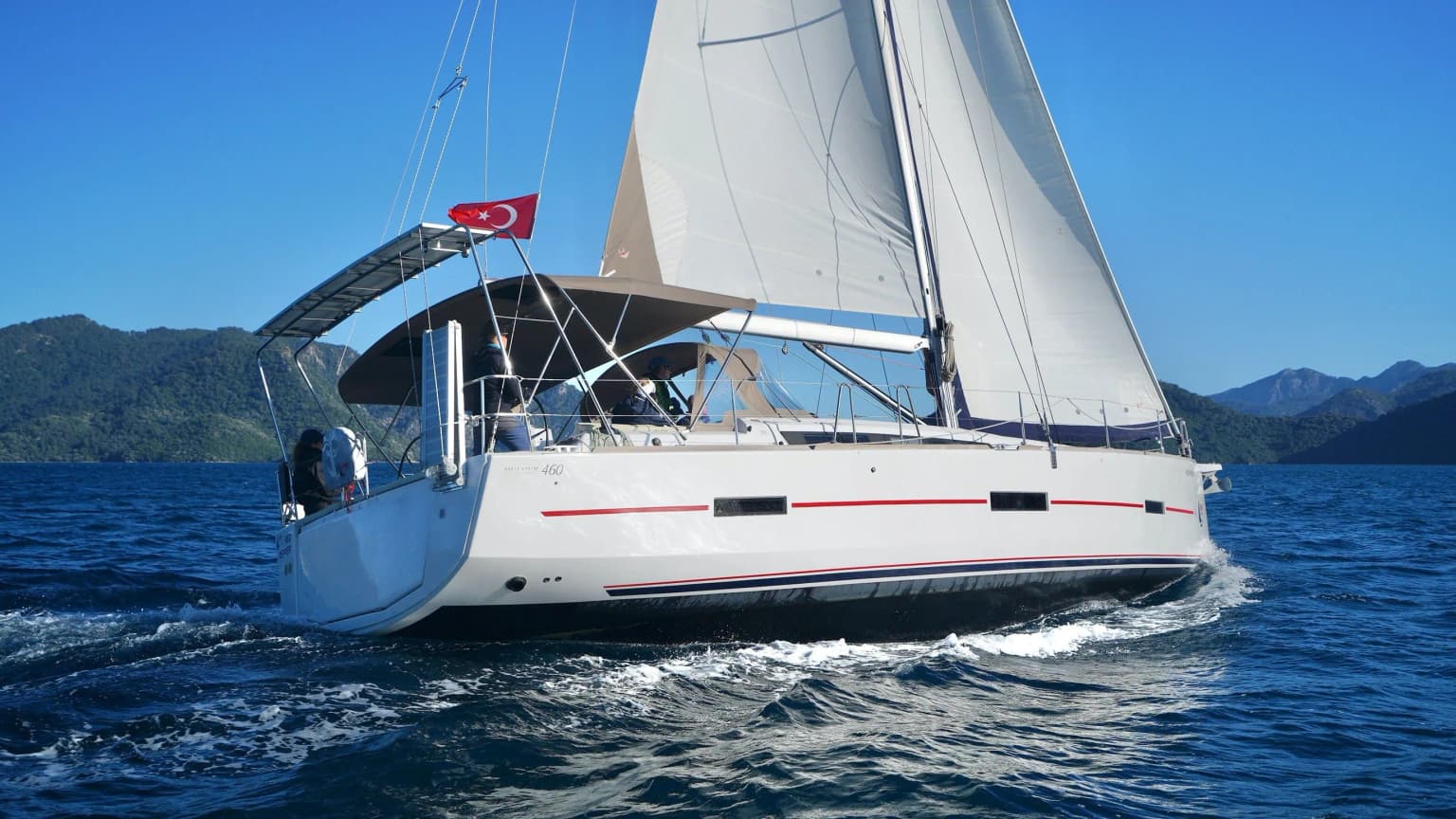 Red Pepper: Spacious Sailing Yacht with Wi-Fi - Fotoğraf 5