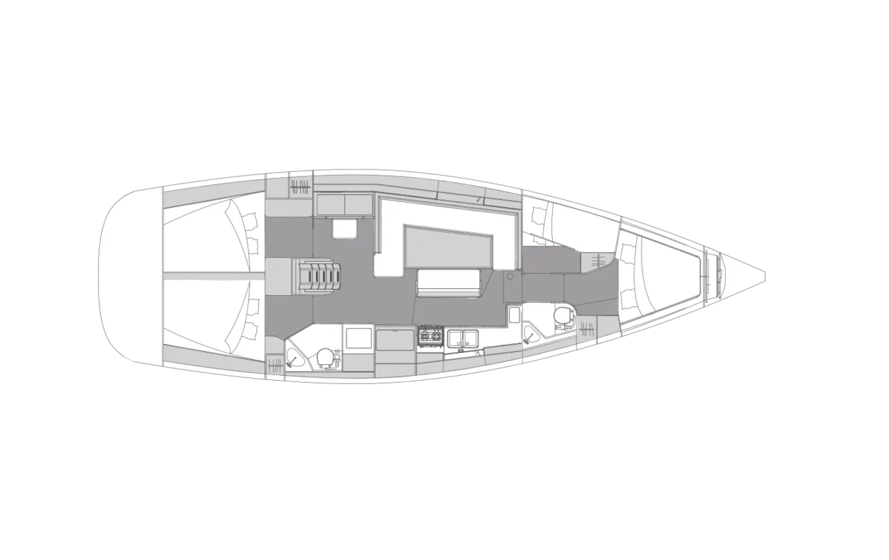 Rigel 45.1: Stylish Comfort & Sailing Fun - Fotoğraf 2