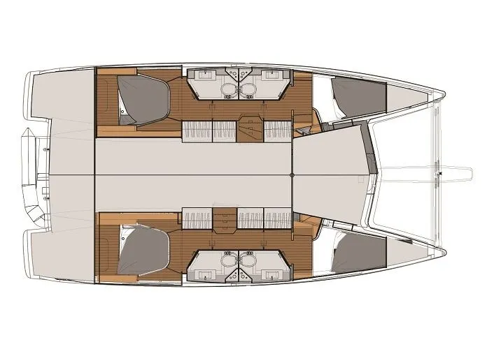 Fethiye'de 4 Kabinli Konforlu Catamaran - Fotoğraf 2