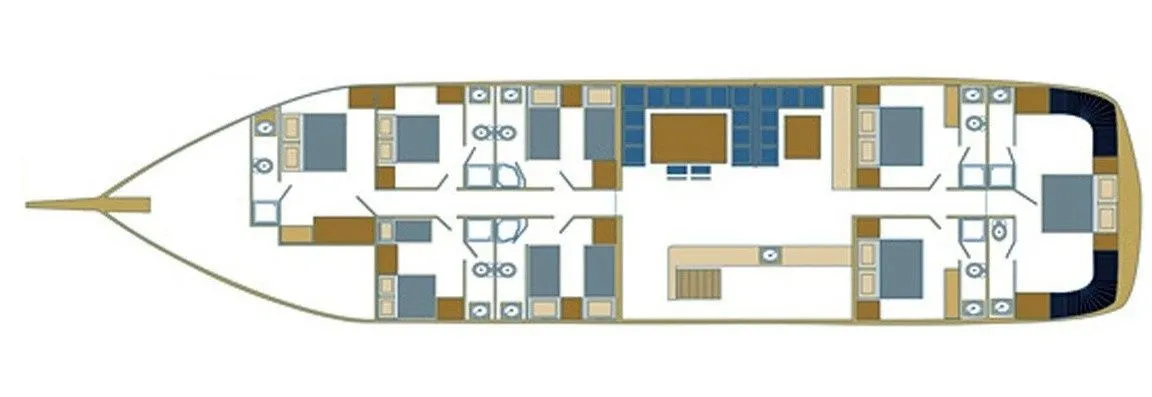 Flash 7: Luxe Gulet with 8 Cabins & Crew - Fotoğraf 2