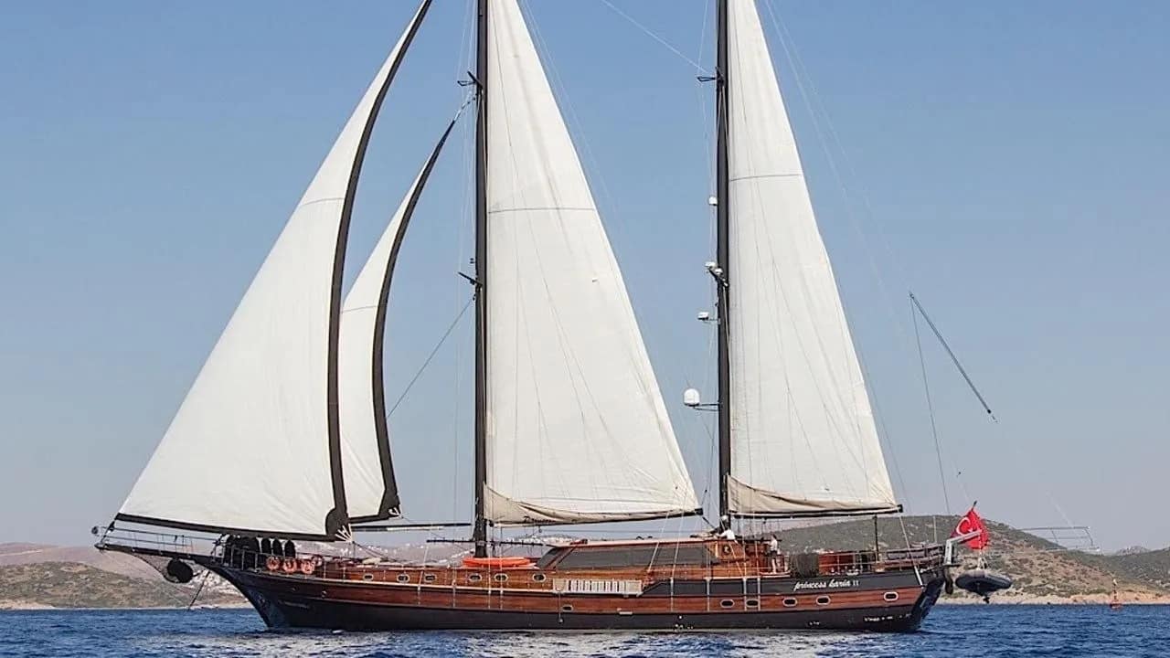 Explore Bodrum on a 34m Rental Boat