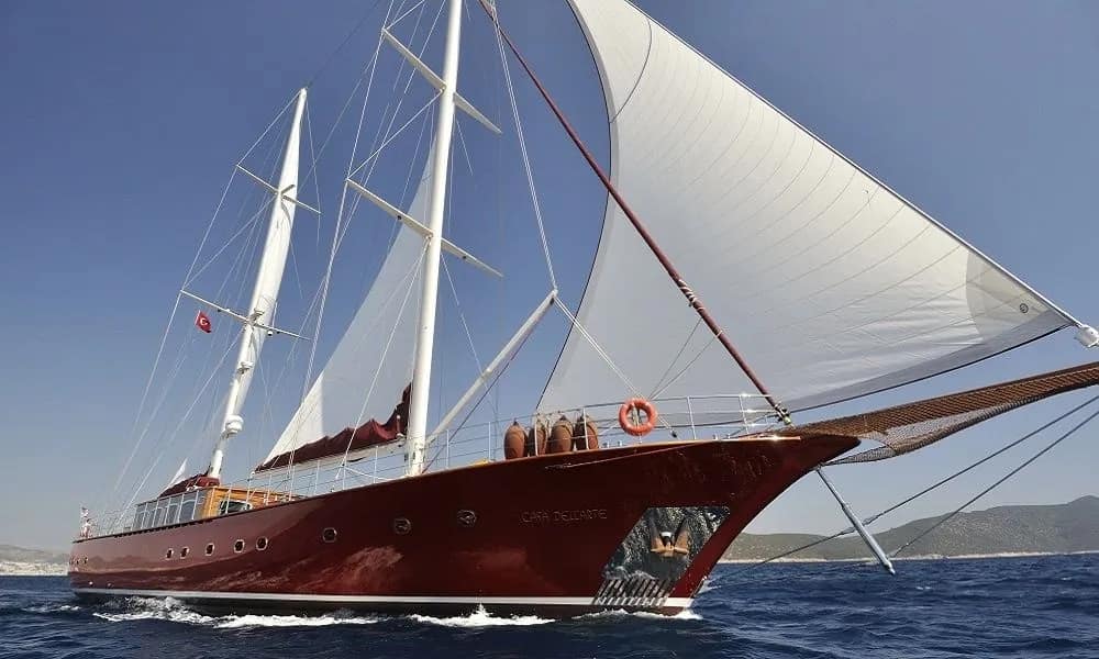 Explore Bodrum on a 35m 5 Cabin Gulet Rental
