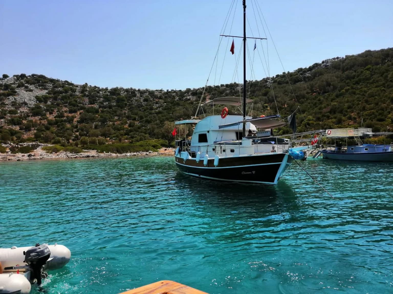 Cansum B: Luxuriöse Gulet mit Flybridge & Wassersport