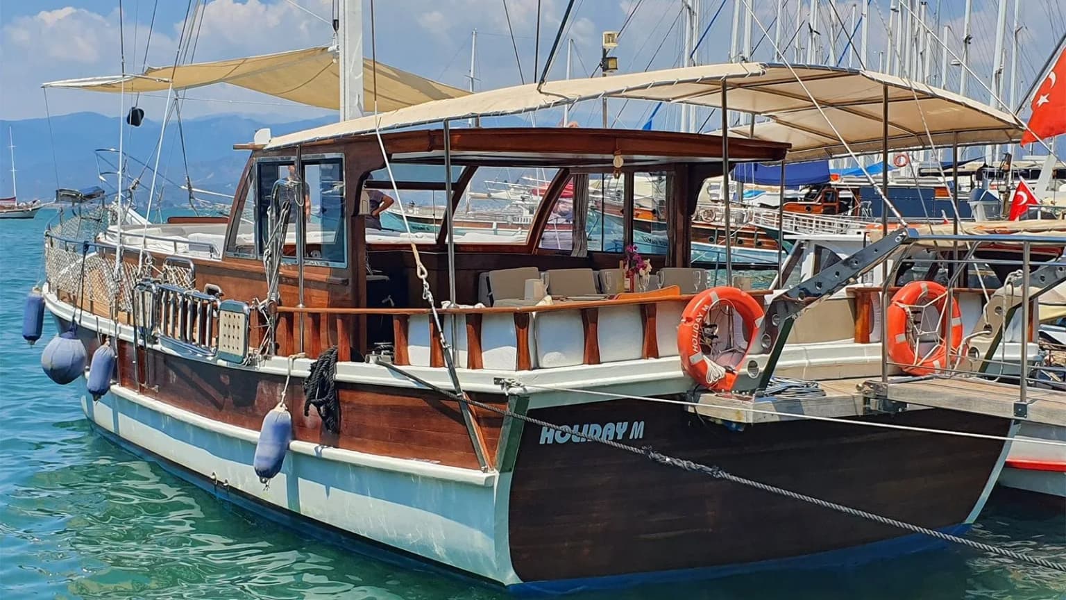 Holiday M: 15m Gulet, Klima ve 3 Kabin Konforu - Fotoğraf 4
