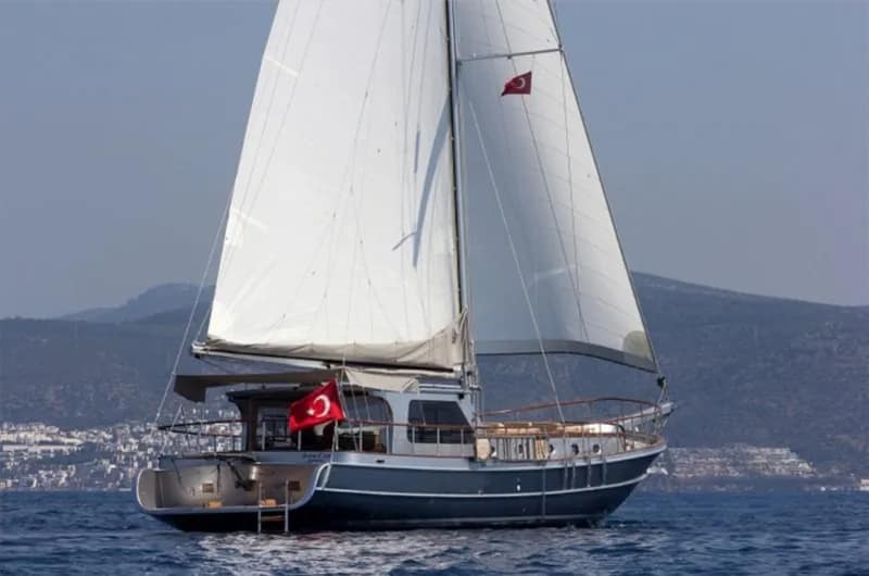 Explore Bodrum on a 18.5m 2 Cabin Gulet Rental