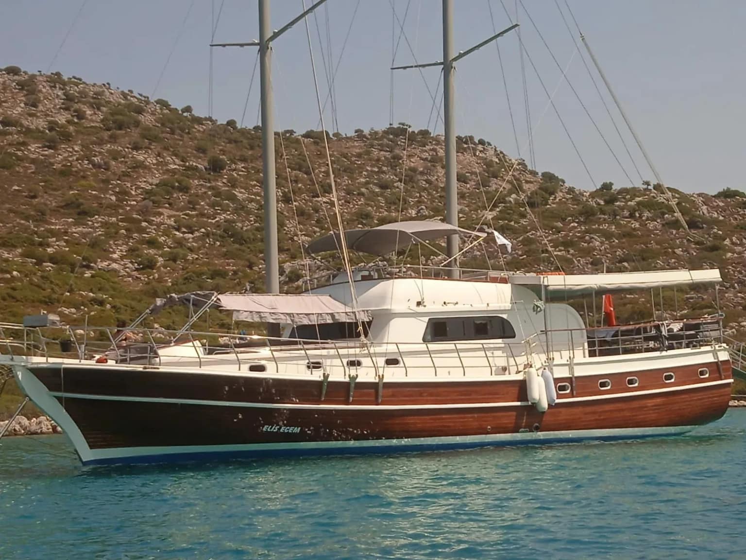Elis Ecem: Luxus-Gulet mit 5 Bädern & Flybridge