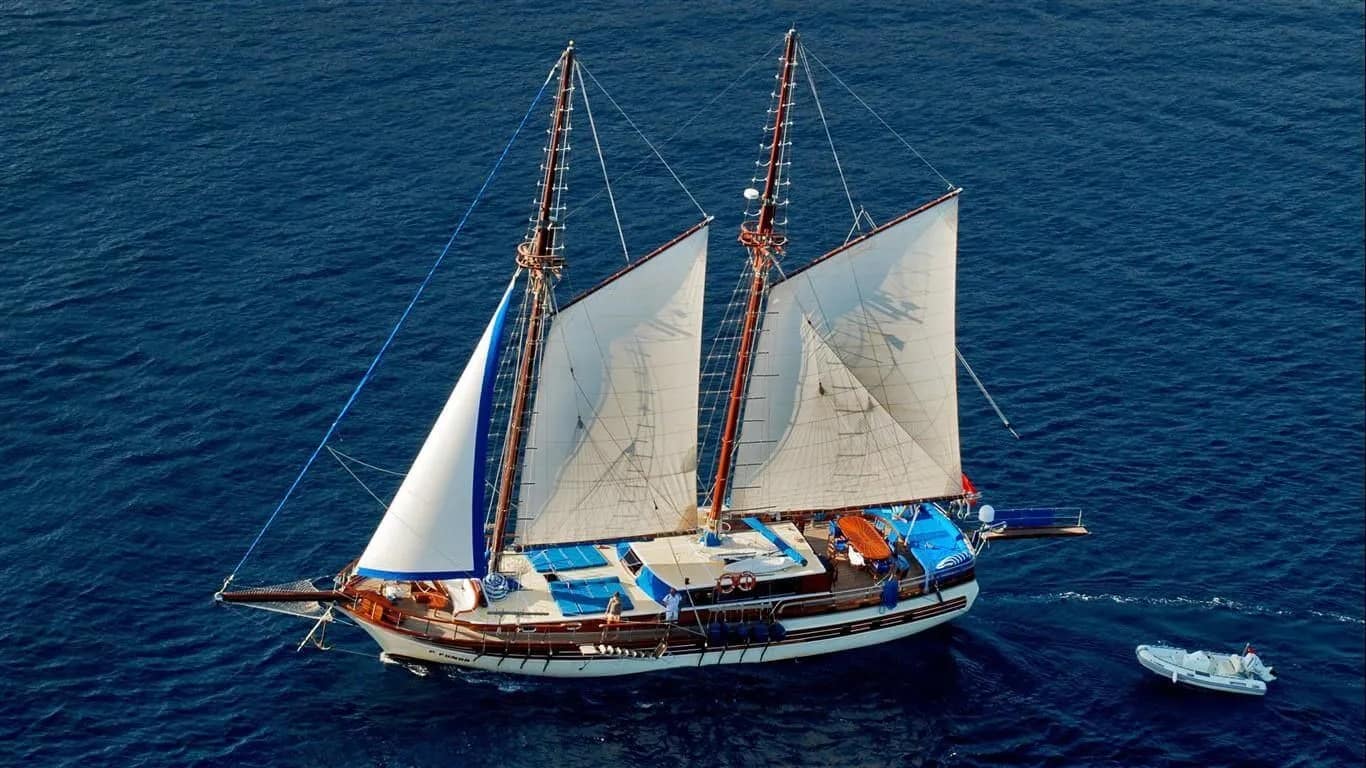 Explore Marmaris on a 24m 4 Cabin Gulet Rental