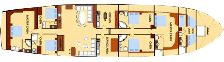 Lucky Gulet: 6 Cabins, Full Comfort & Fun - Fotoğraf 2