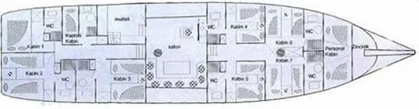 Sila Star - 7-Cabin A/C Gulet, Fethiye - Fotoğraf 2