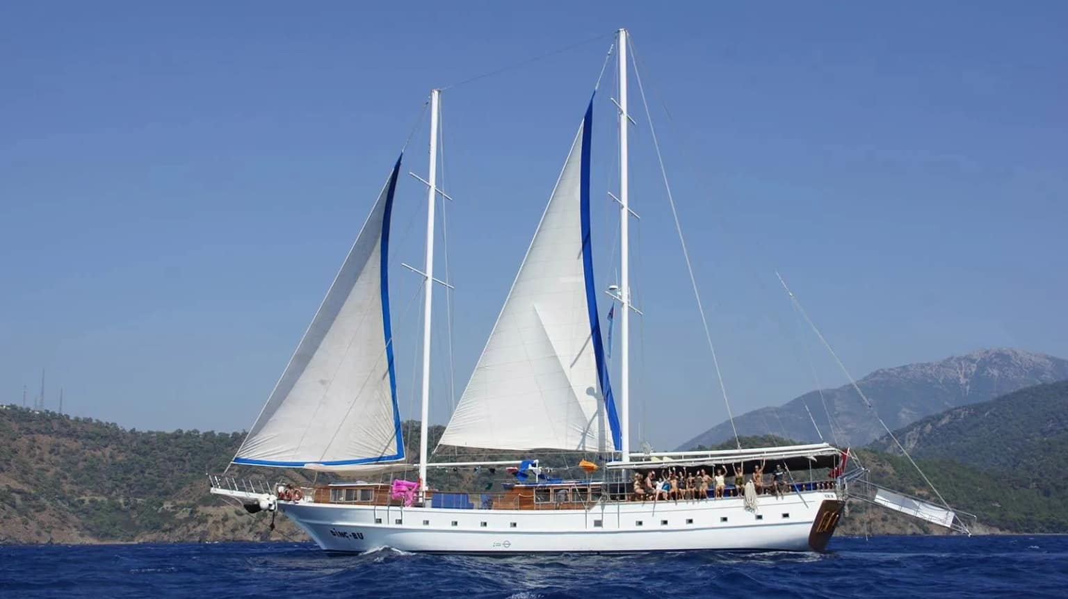 Explore Fethiye on a 30m Rental Boat