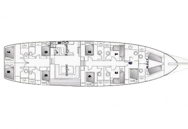 Simerenya: Spacious Gulet with Luxury Comfort - Fotoğraf 2
