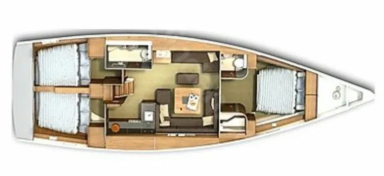 Amanzi 430: Stylish Sailing Comfort in Fethiye - Fotoğraf 2