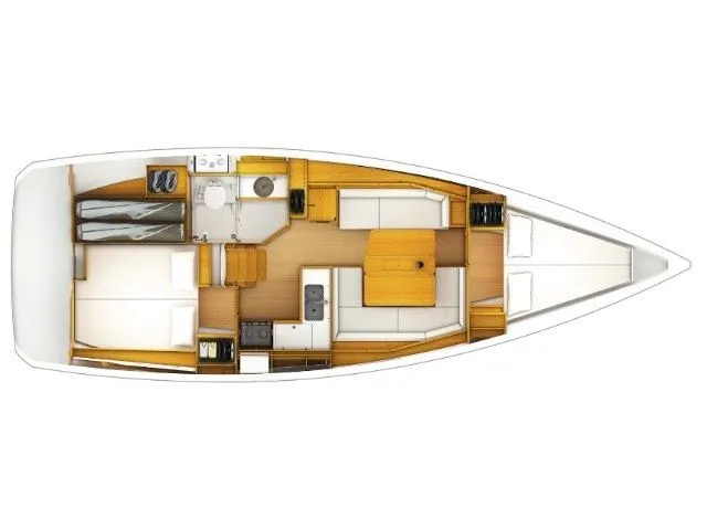 Mitis Sun Odyssey 379: Komfort & Segelspaß in Fethiye - Fotoğraf 2