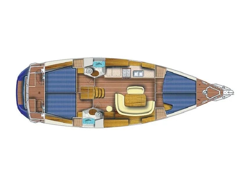 Safina: Spacious Jeanneau Sailing Yacht in Fethiye - Fotoğraf 2