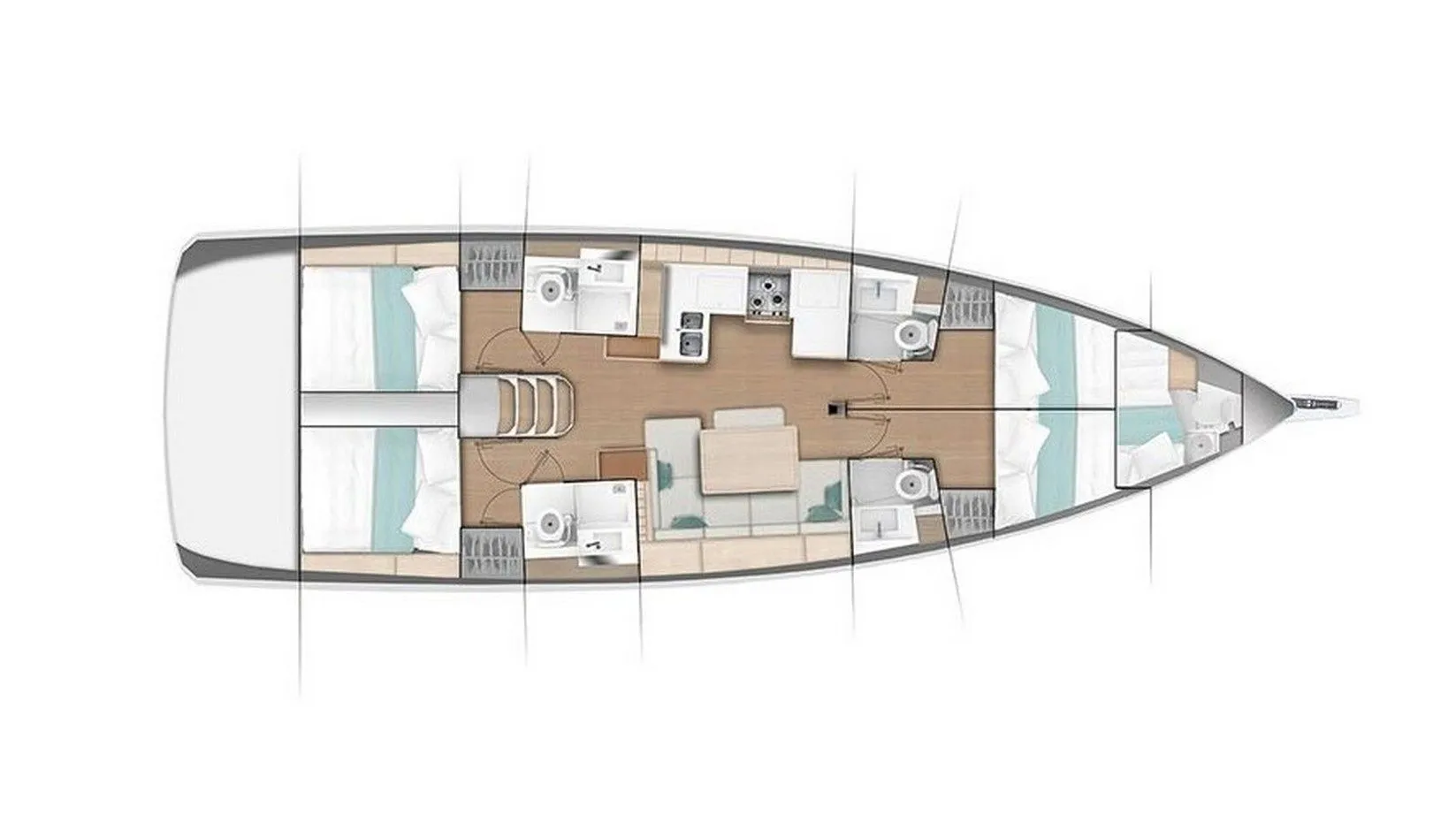 Red Marlin: Stylish Sailing Comfort in Marmaris - Fotoğraf 2