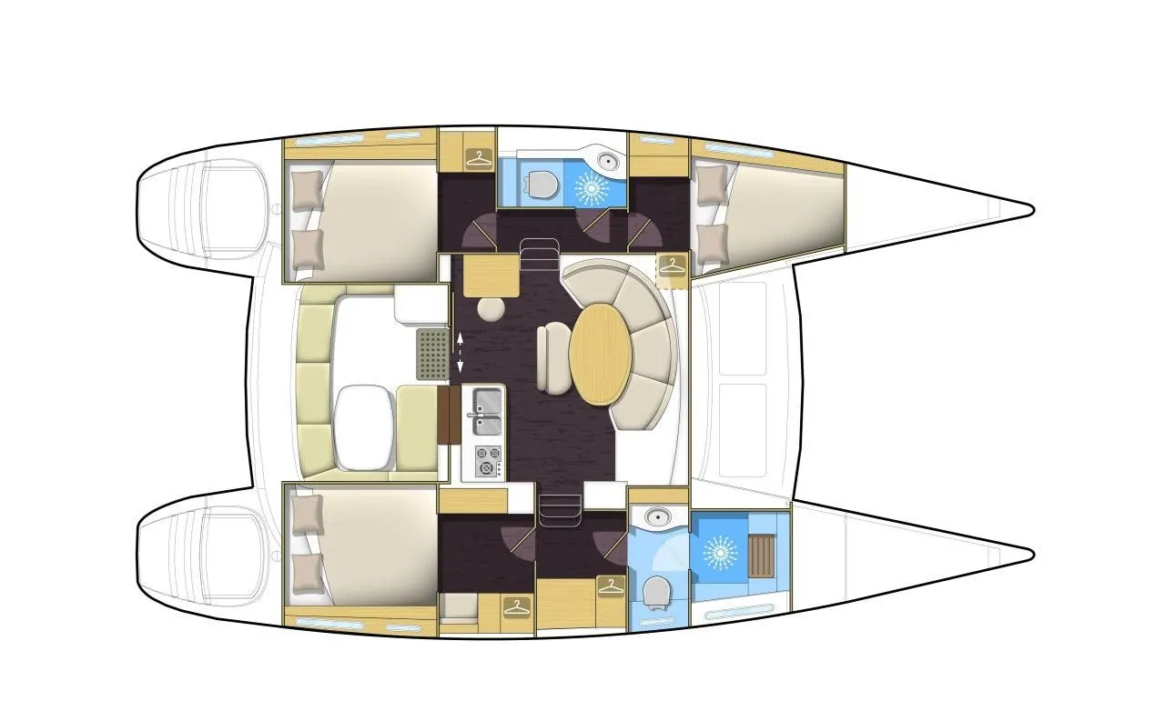 Tiando Lagoon 380: Spacious 3-Cabin Catamaran - Fotoğraf 2
