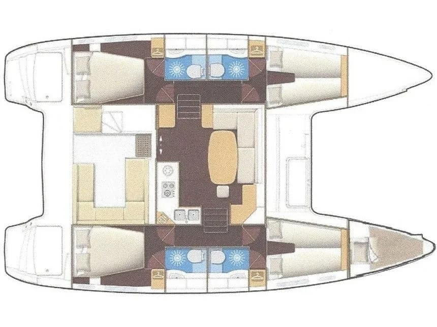 Winnie 400: Konforlu Catamaran Tatili - Fotoğraf 2