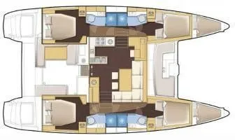 Altair Lagoon 450F: Spacious, Modern Catamaran - Fotoğraf 2