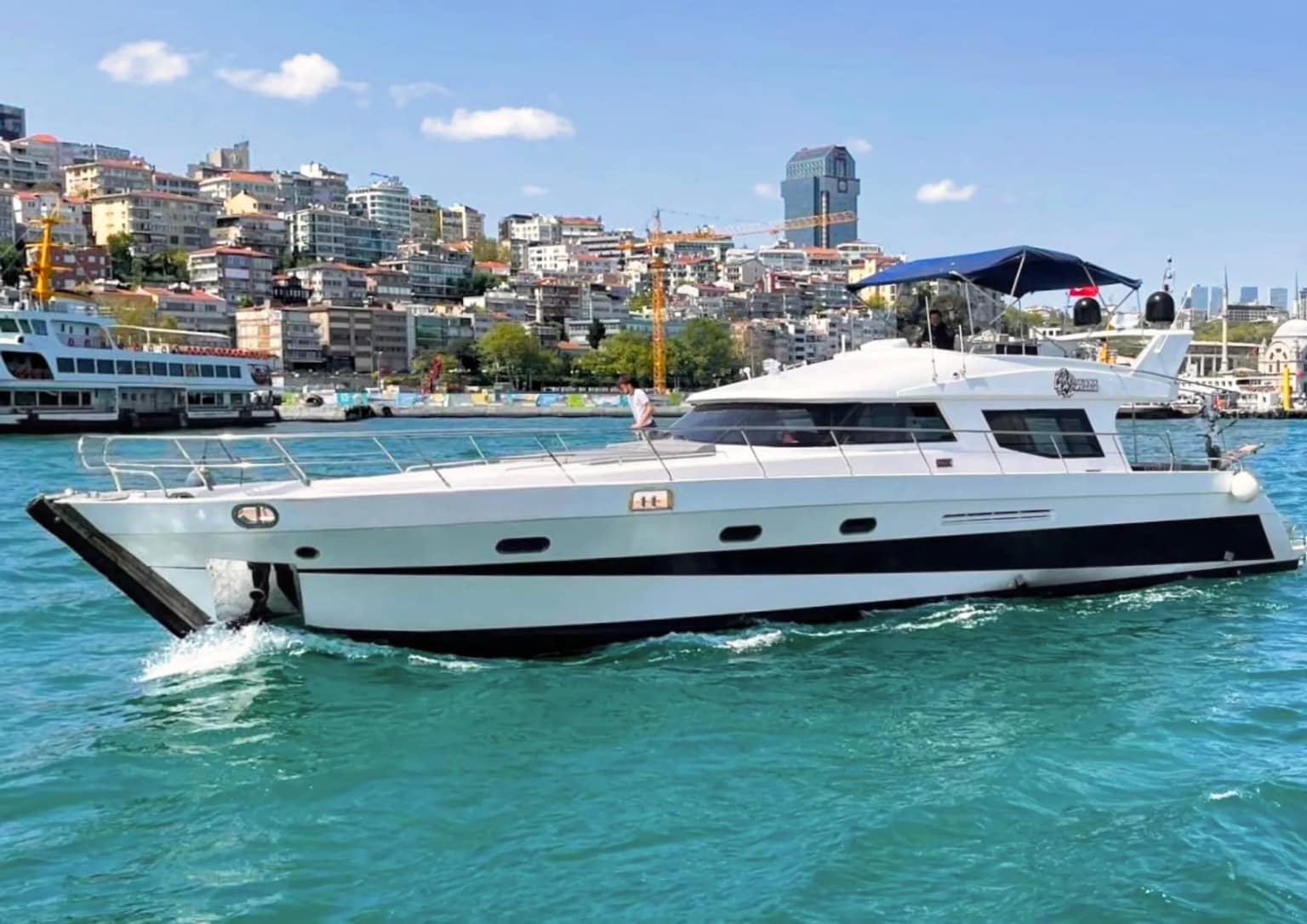 Rent a 19.2m 3 Cabin Motor Yacht in Istanbul