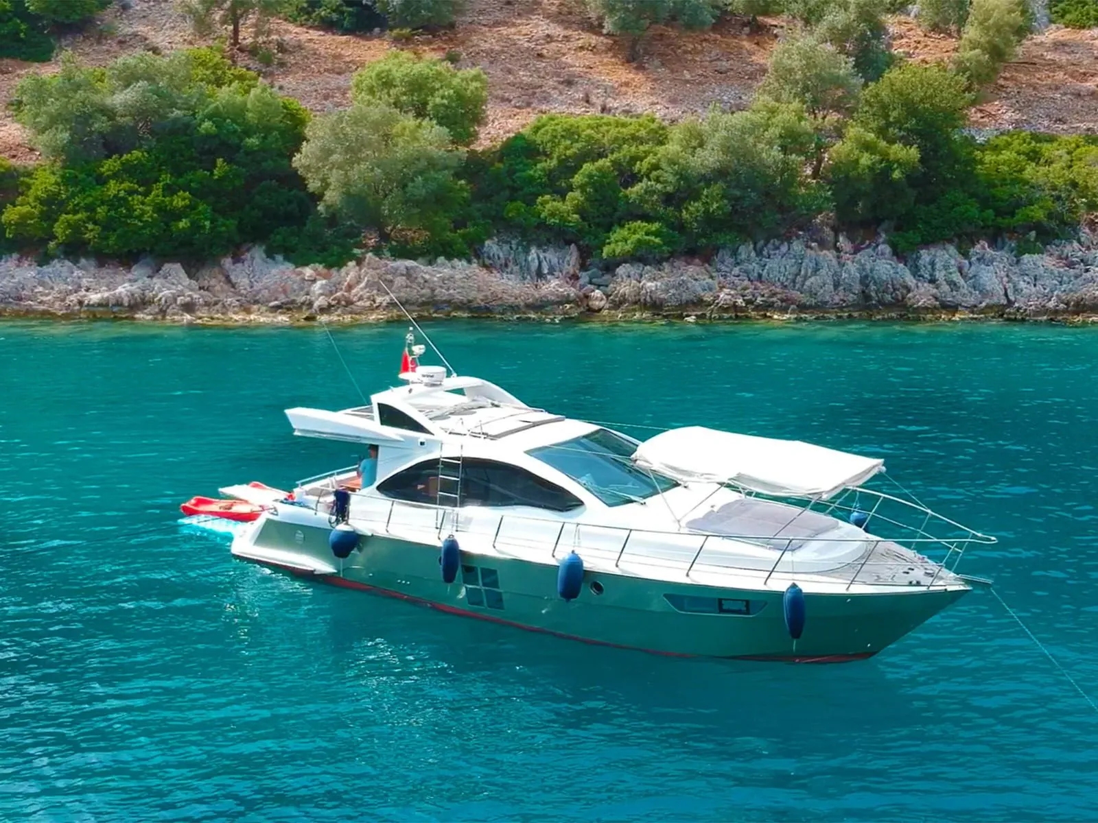 Арендуйте 13м Azimut 43 S моторная яхта в Гёчек - Fotoğraf 3