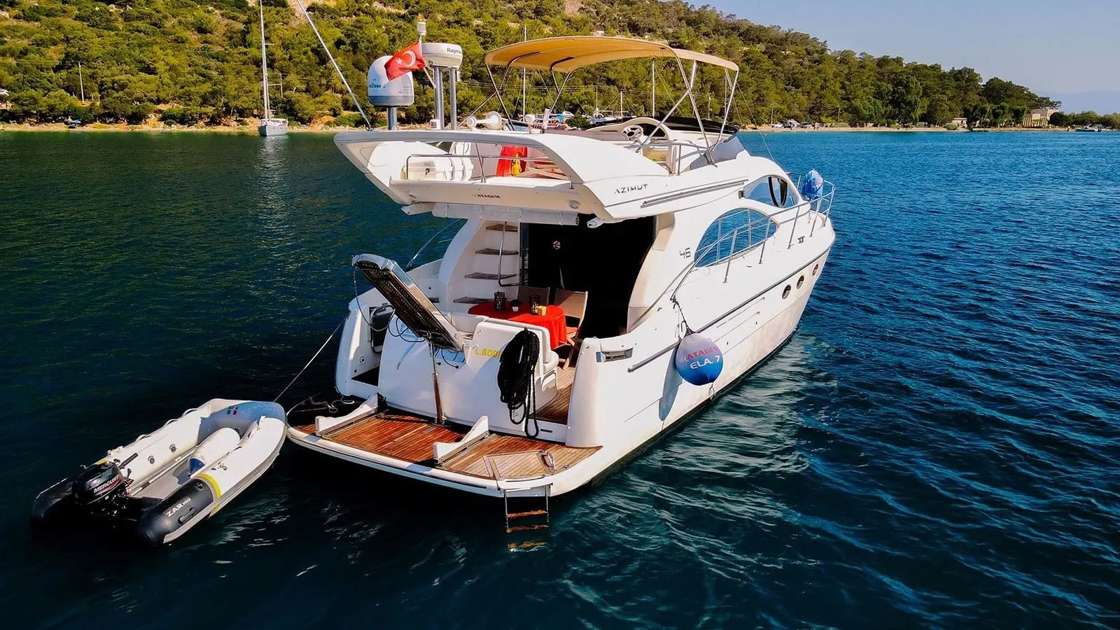 Bodrum 15m Kiralık Motoryat - Fotoğraf 3
