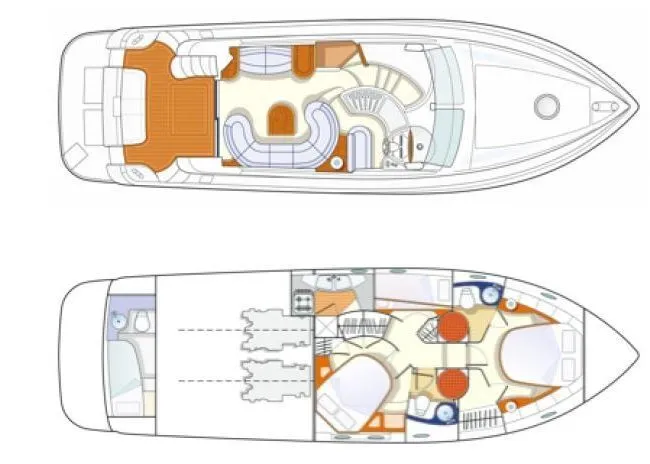15m Bodrum Azimut 46 Motor Yacht Hire - Fotoğraf 2