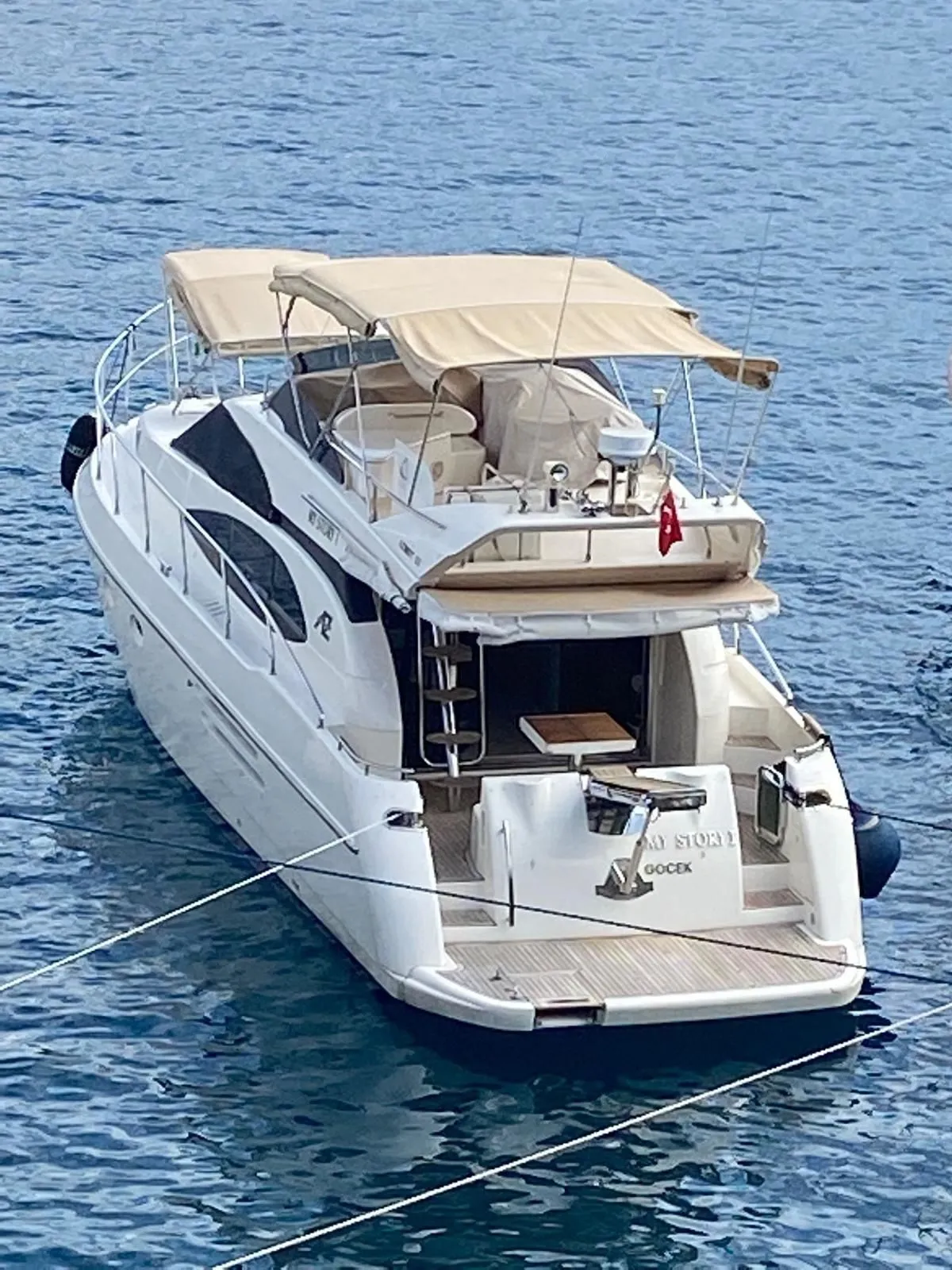 Взять в чартер 17м Azimut 52 в Гёчек - Fotoğraf 3