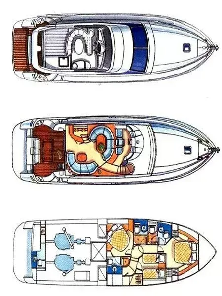 Bodrum 18m Kiralık Azimut 55 Motoryat - Fotoğraf 2