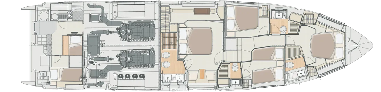 Destiny Azimut 72: Konforlu Flybridge Keyfi - Fotoğraf 2