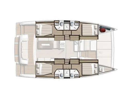 Charter a 12.85m Catamaran Bali 4.2 in Marmaris - Fotoğraf 2