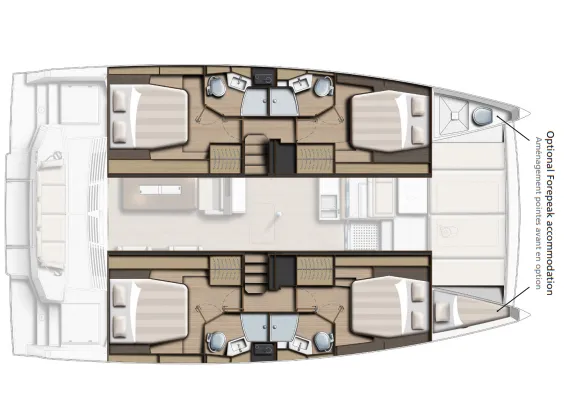 Rent a 13.75m Catamaran Bali 4.4 in Göcek - Fotoğraf 2