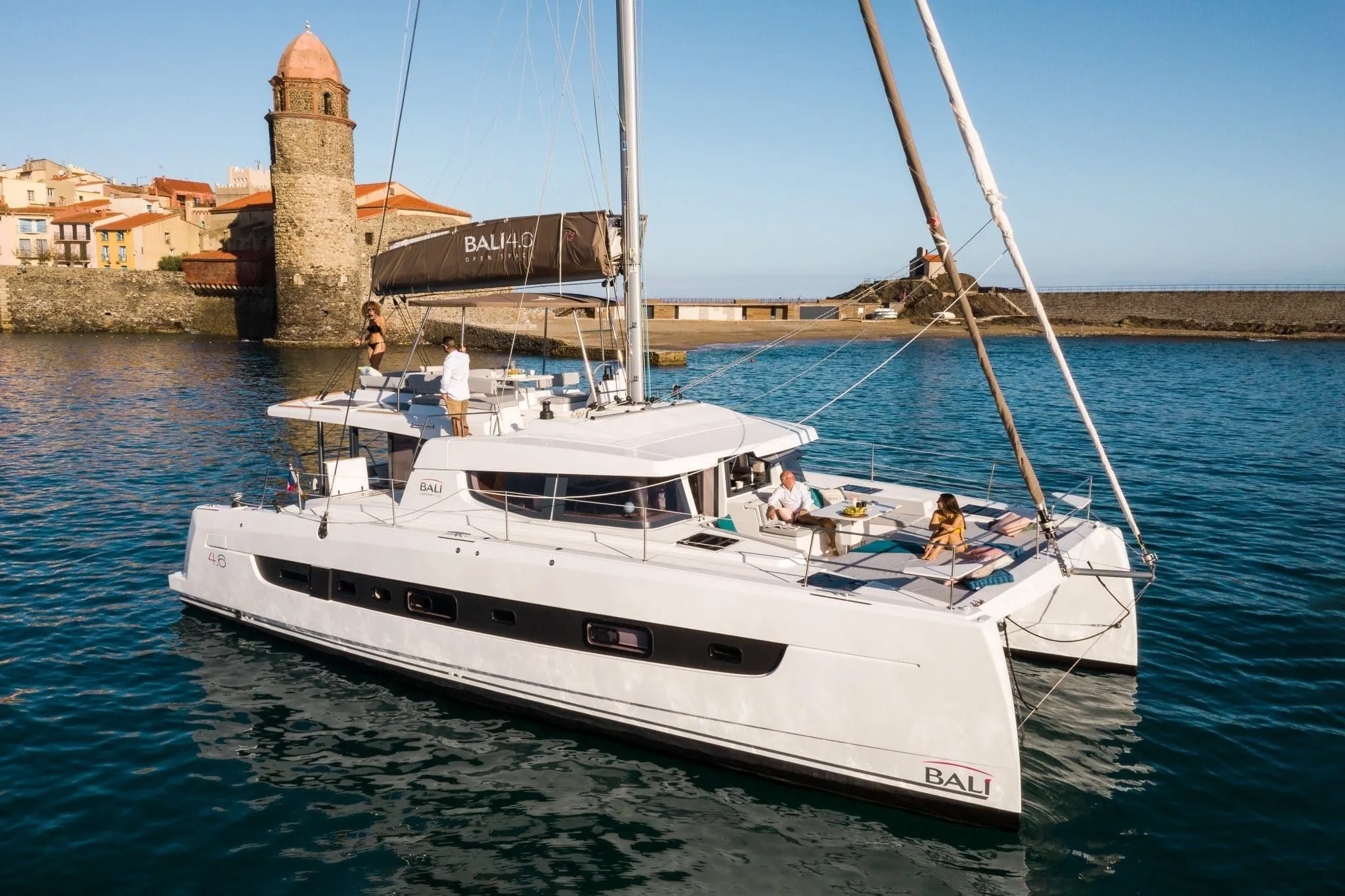 14.28m Orhaniye Catamaran Bali 4.6 Hire - Fotoğraf 1