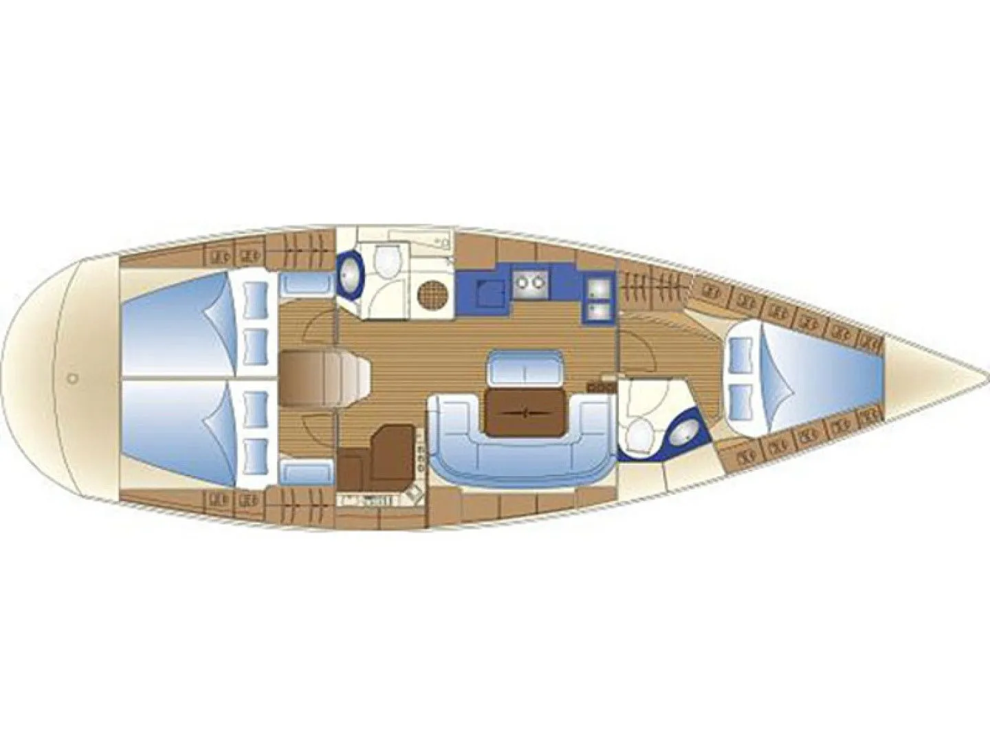 Marmaris 12.99m Kiralık Tekne - Fotoğraf 2