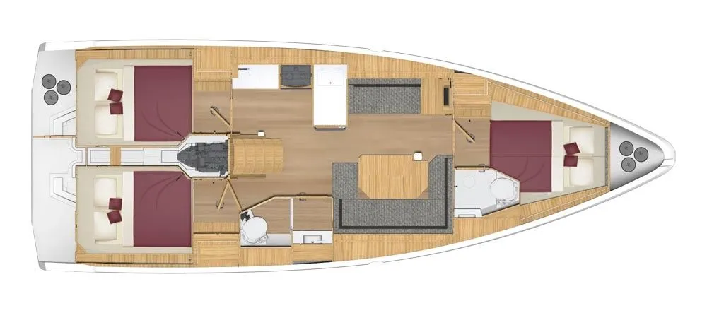 Explore Göcek on a 10.99m Bavaria C38 Sailing Yacht Rental - Fotoğraf 2