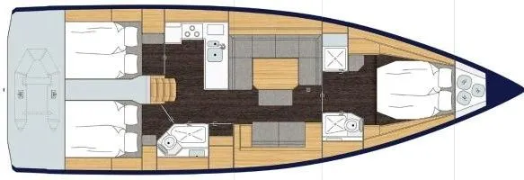 Charter a 13.98m Sailing Yacht in Fethiye - Fotoğraf 2